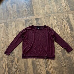 FOREVER21 red long sleeve